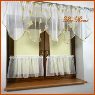 Firana gotowa Rozi 4 woal 300 cm x 60 cm